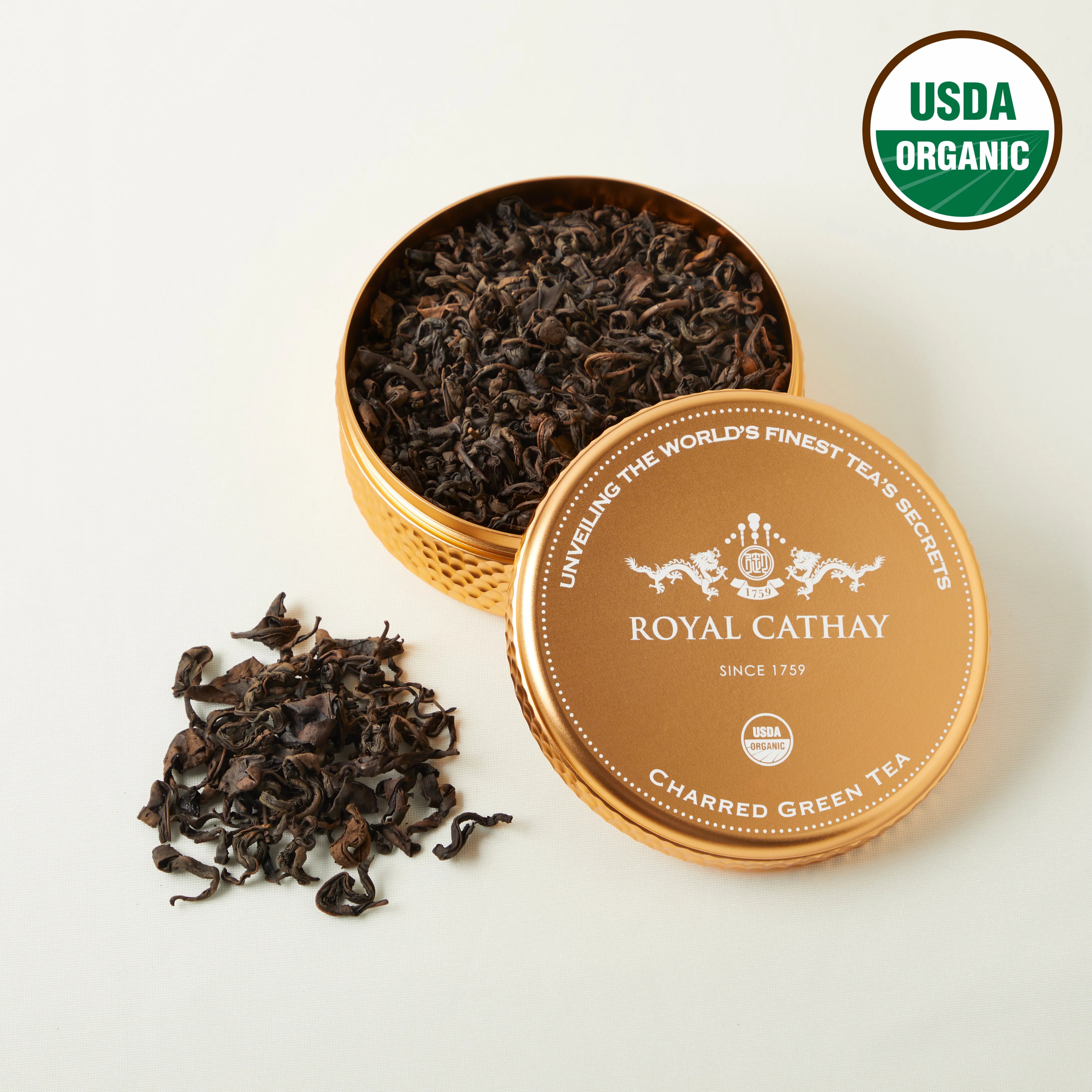Charred Green Tea